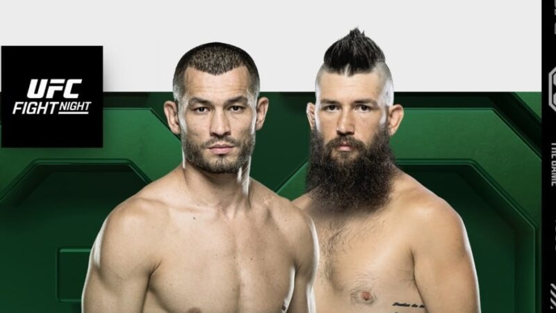 Махмуд Мурадов и Брайэн Барбарена зарубятся на UFC on ESPN 49 в Лондоне